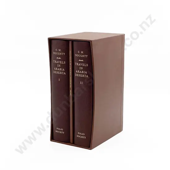 C.M. Doughty - Two Volume Boxed Set Travels in Arabia Deserta