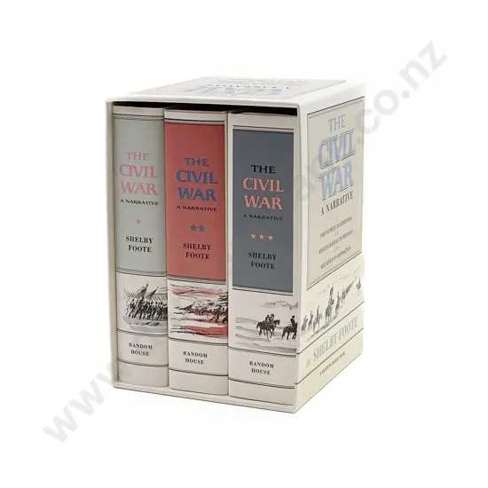 Shelley Foote - Three Volume Boxed Set The Civil War