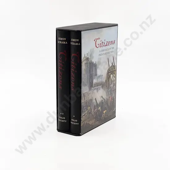Simon Schama Two Volume Boxed Set of Citizens