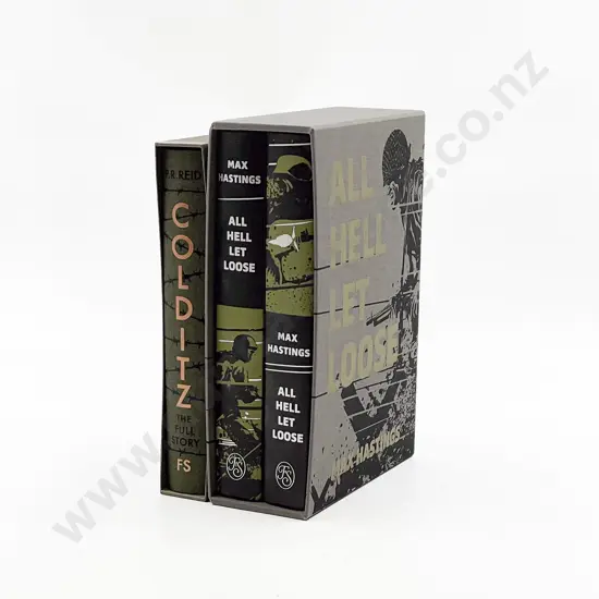 Max Hastings Two Volume Boxed Set of All Hell Let Loose
