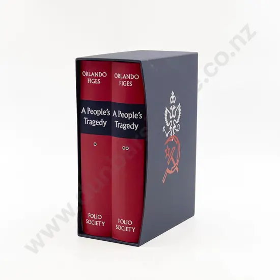 Orlando Figes Two Volume Boxed Set of A People's Tragedy