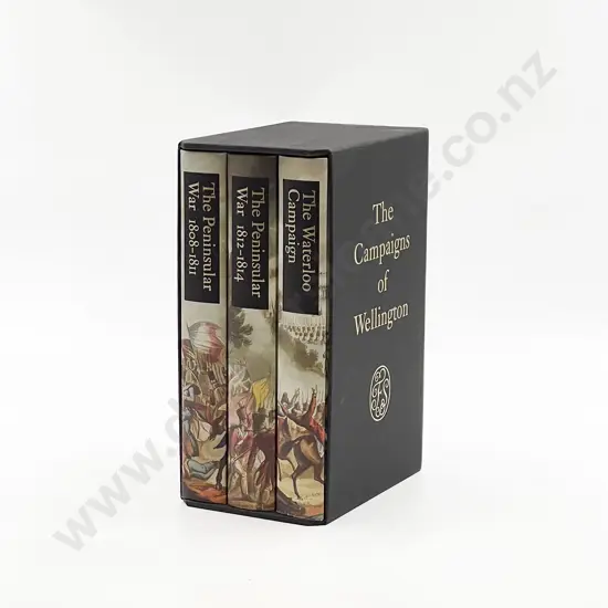 The Folio Society Three Volume Boxed Set of The Campaigns of Wellington