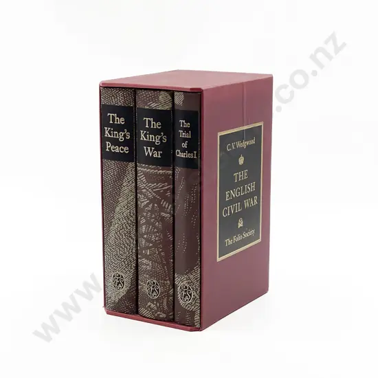 C. V. Wedgwood Three Volume Boxed Set of The English Civil War