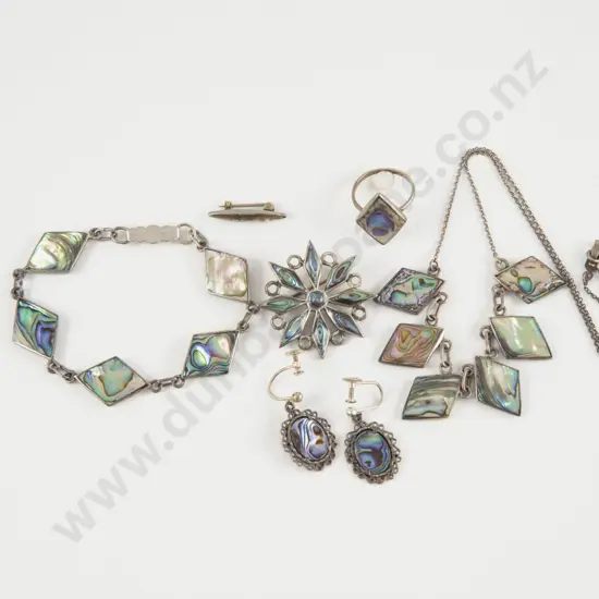 Collection of NZ S/S and Paua Jewellery