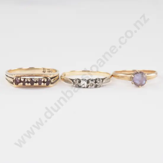 18ct Four Stone Diamond Ring