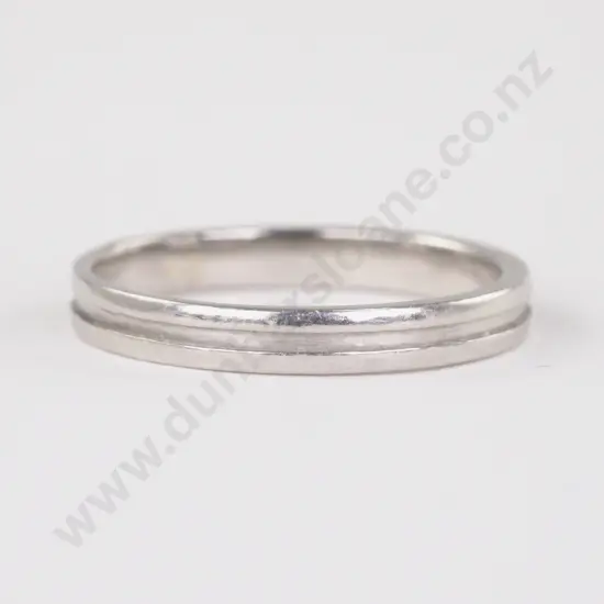 All Platinum Wedding Band