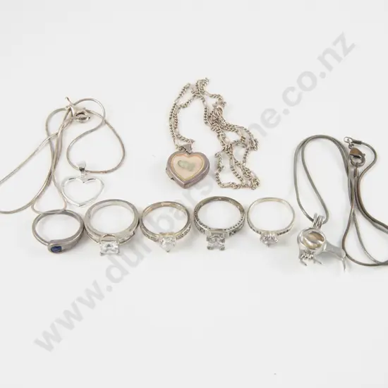 Collection of Assorted S/S Jewellery