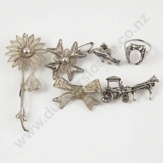 Collection of Assorted S/S Filigree Jewellery