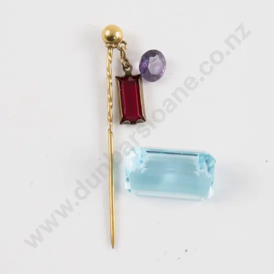 Unmounted Topaz and Amethyst