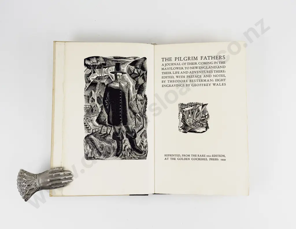 Besterman Theodore (Editor) The Pilgrim Fathers Image 1++