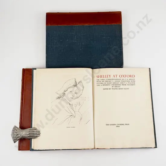 Scott, Walter Sidney, (Ed) The Athenians: Harriet And Mary: Shelley At Oxford (3 Volumes)