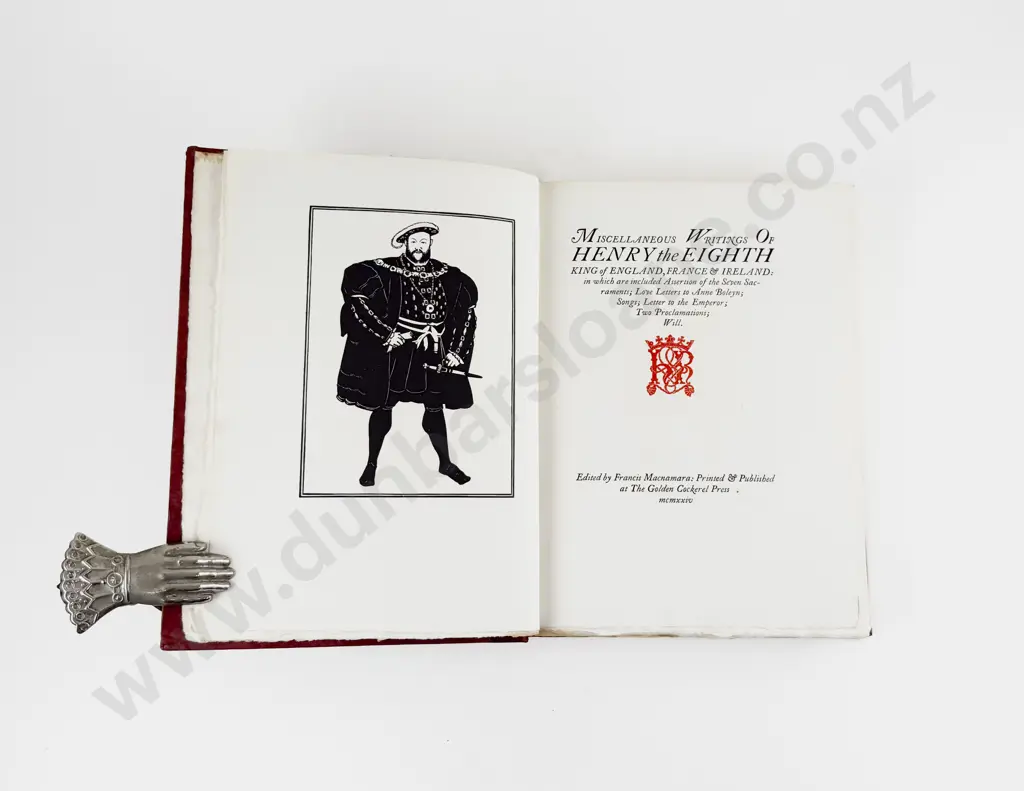 Macnamara Francis (Ed) Miscellaneous Writings Of Henry the Eighth Image 1++