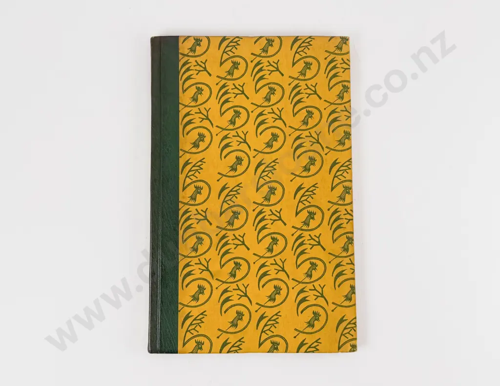 Sandford Christopher - Chanticleer A Bibliography Of The Golden Cockerel Press Image 1++