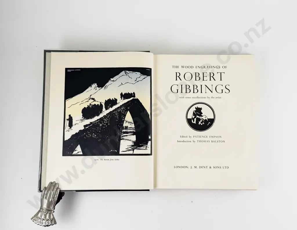 Empson Patience (Editor) The Wood Engravings Of Robert Gibbings Image 1++