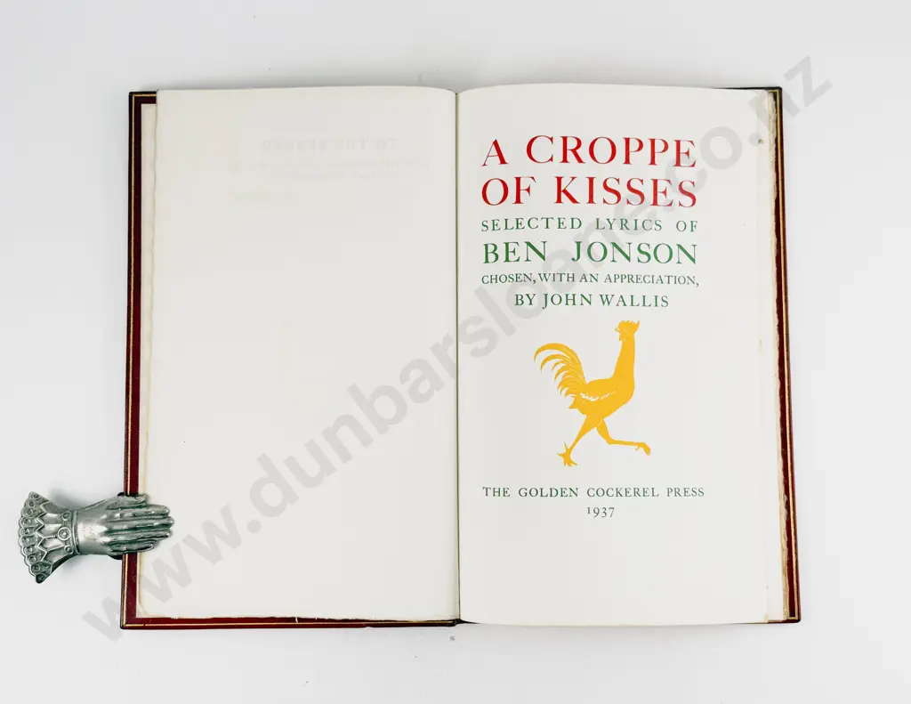 Johnson Ben - A Croppe Of Kisses Image 1++
