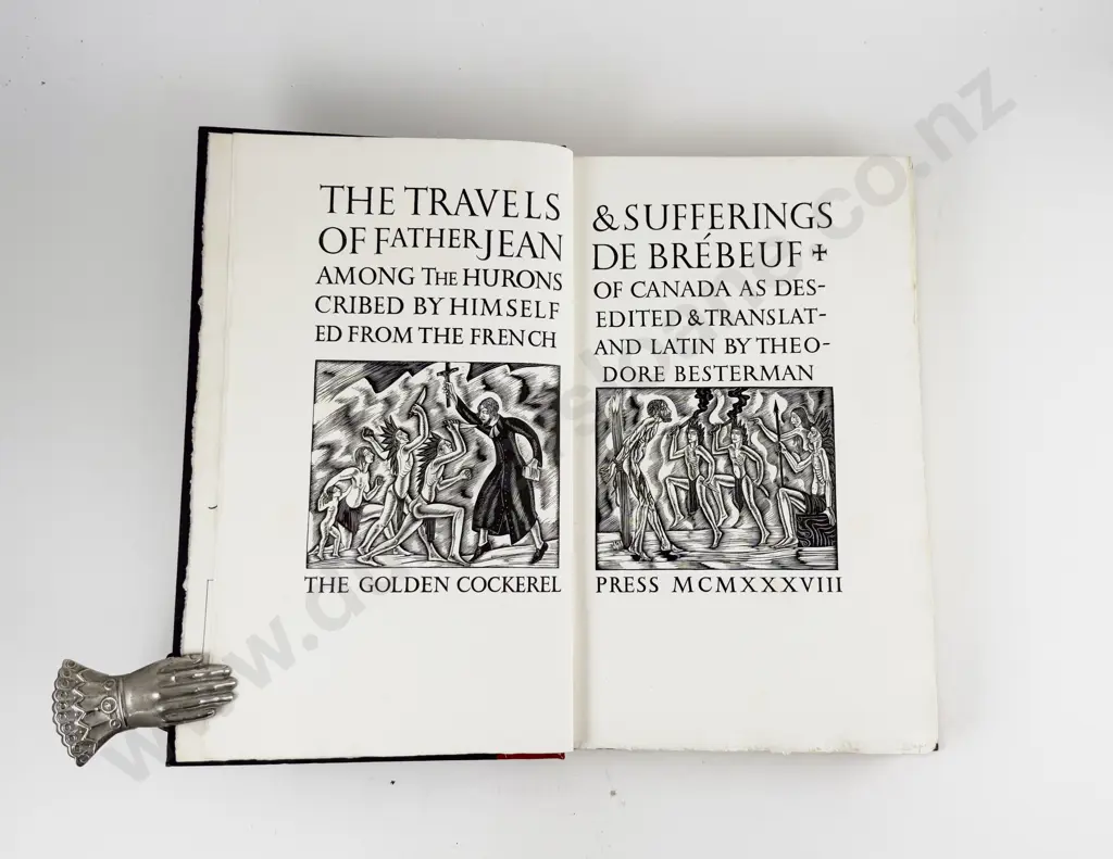 Besterman Dore (Editor & Translator) The Travels & Sufferings Of Father Jean De Brebeuf Image 1++