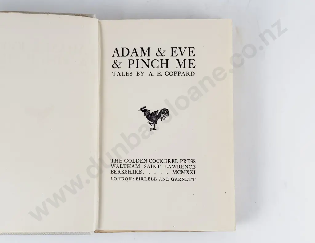 Coppard A E - Adam & Eve & Pinch Me Image 1++