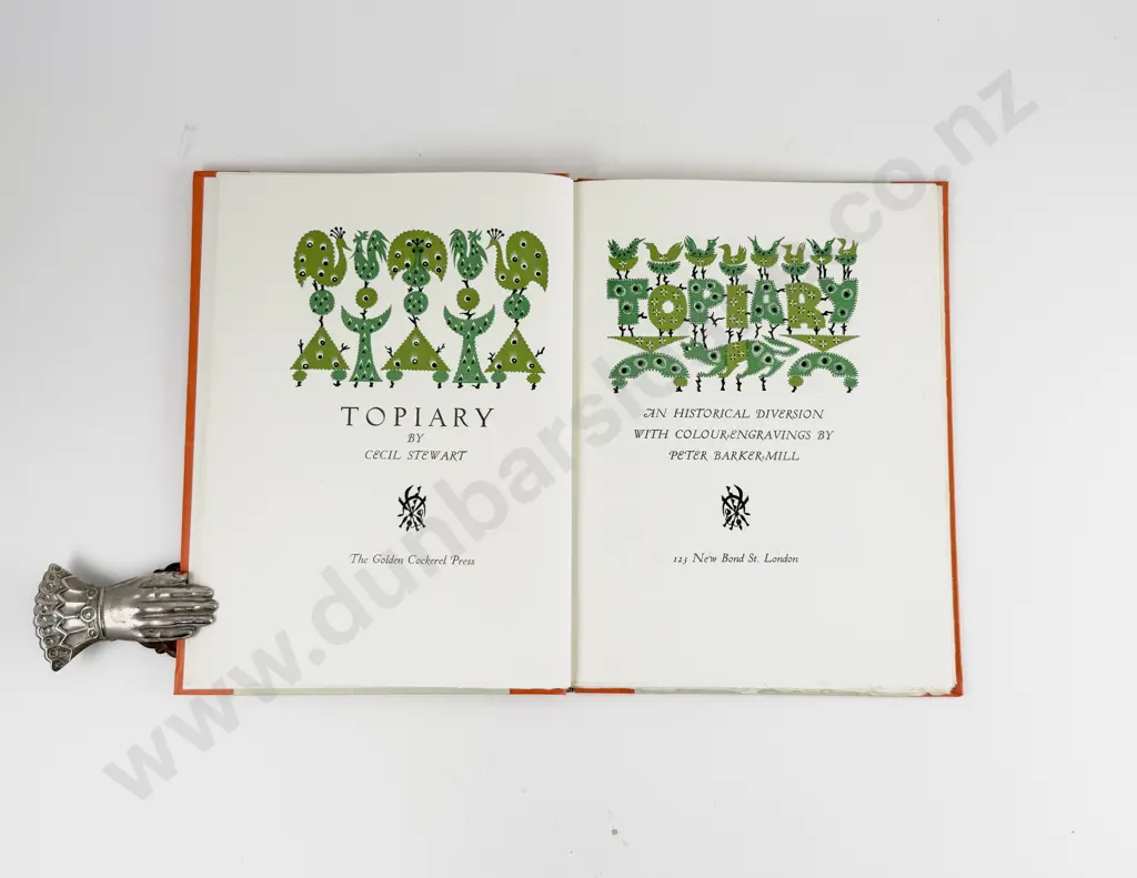 Stewart Cecil - Topiary An Historical Diversion Image 1++