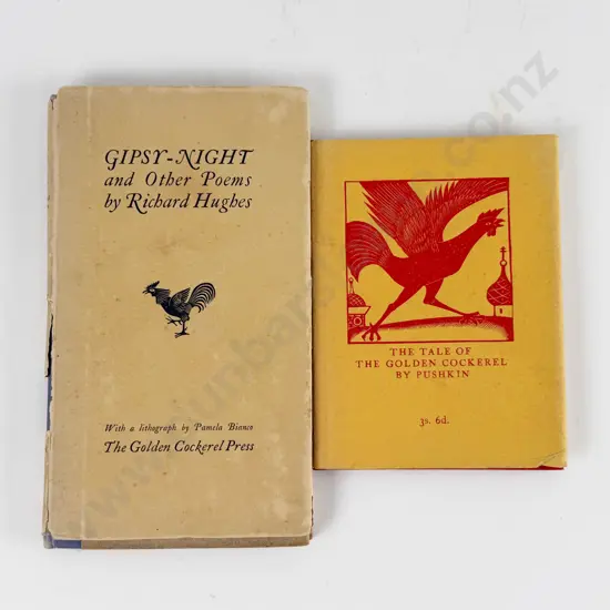 2 Small Golden Cockerel Volumes