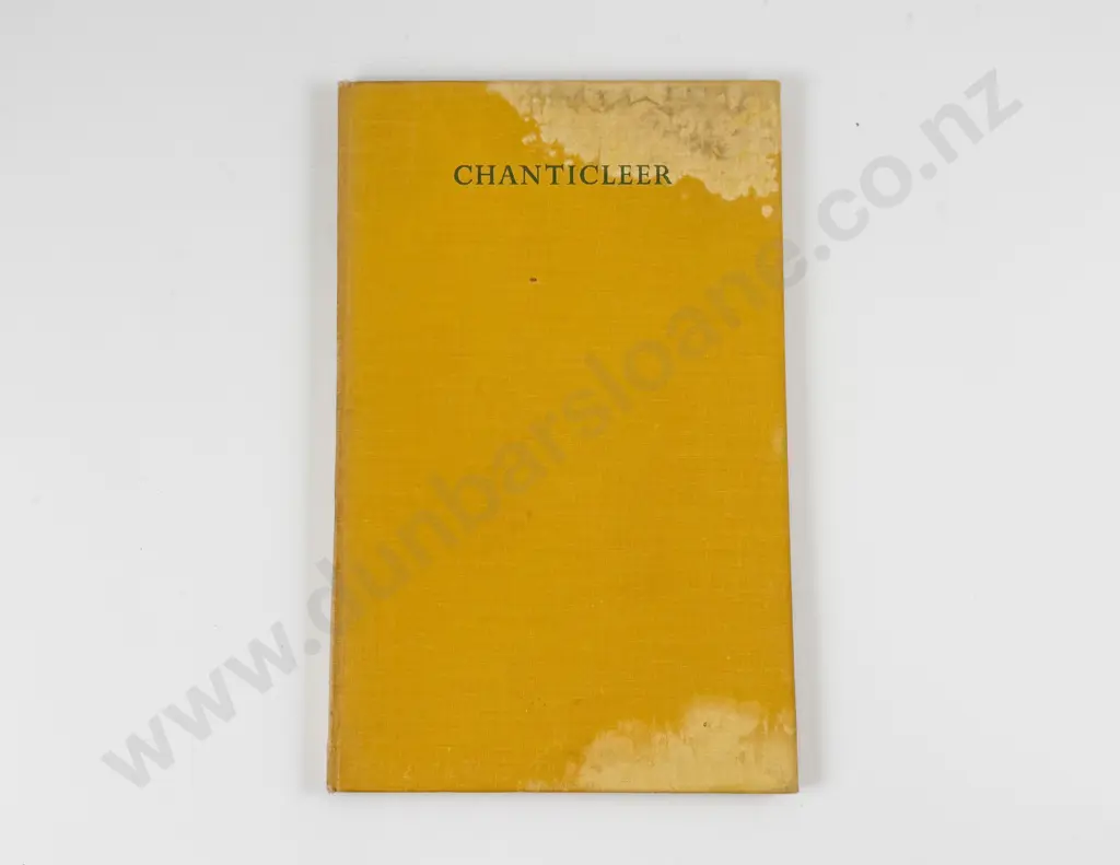(-) Chanticleer A Bibliography Of The Golden Cockerel Press Image 1++