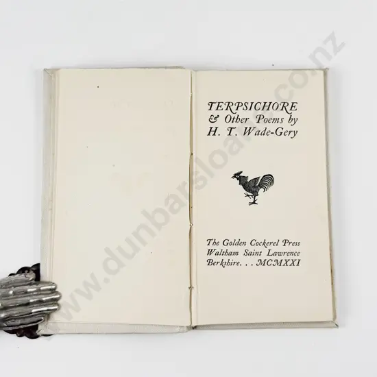 Wade-Gery H T - Terpsichore & Other poems