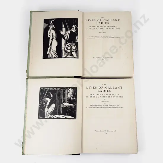 De Bourdeille Pierre - The Lives Of Gallant Ladies (2 Vols)
