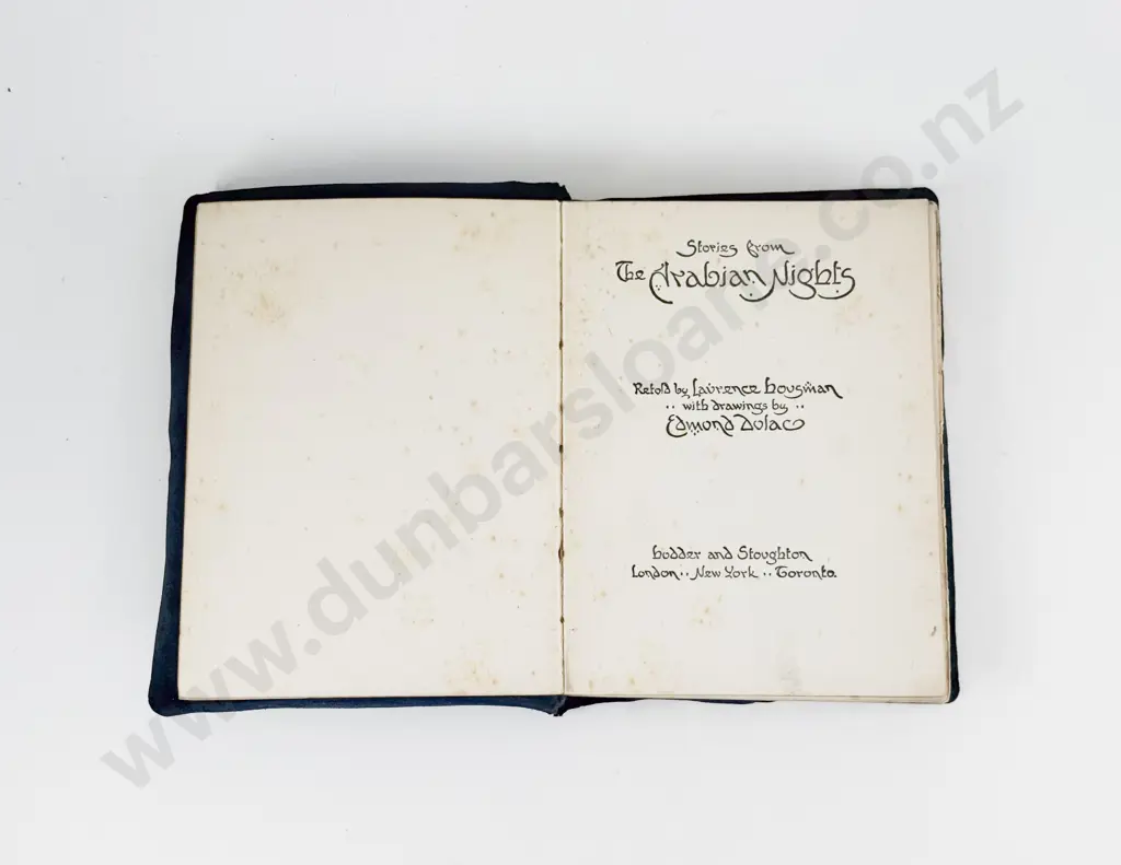 Housman Laurence - Stories from The Arabian Nights Image 1++