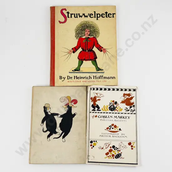 3 Classic Poetical/Illustrated Volumes