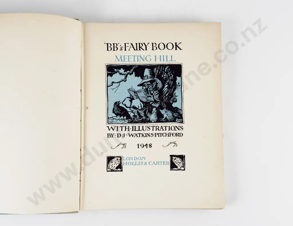 Watkins-Pitchford D (BB) BB's Fairy Book Meeting Hill Image 1++