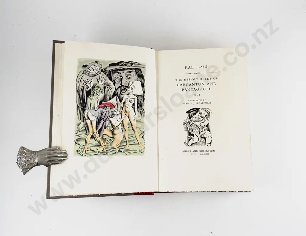 Rabelais - The Heroic Deeds Of Gargantua And Pantagruel (2 Volumes) Image 1++
