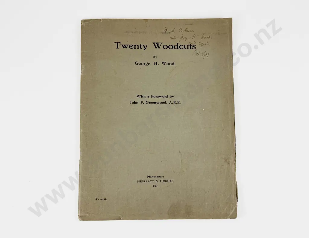 Wood George H - Twenty Woodcuts Image 1++