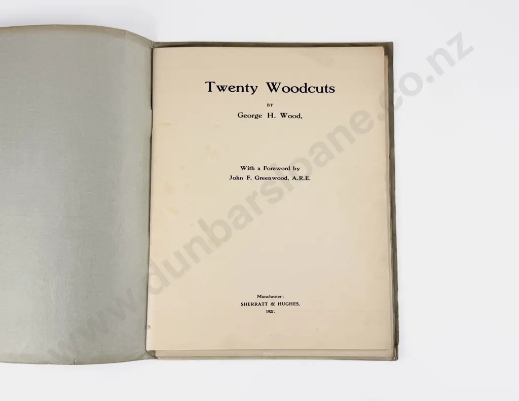 Wood George H - Twenty Woodcuts Image 1++