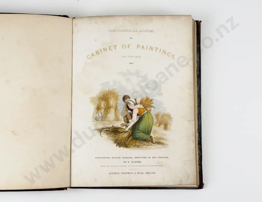 Baxter, George, The Pictorial Album or Cabinet Of Paintings For The Year 1837 Image 1++
