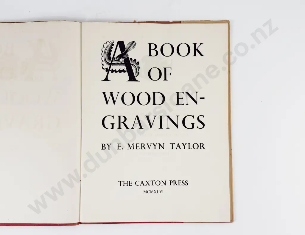 Taylor E Mervyn - A Book Of Wood Engravings Image 1++