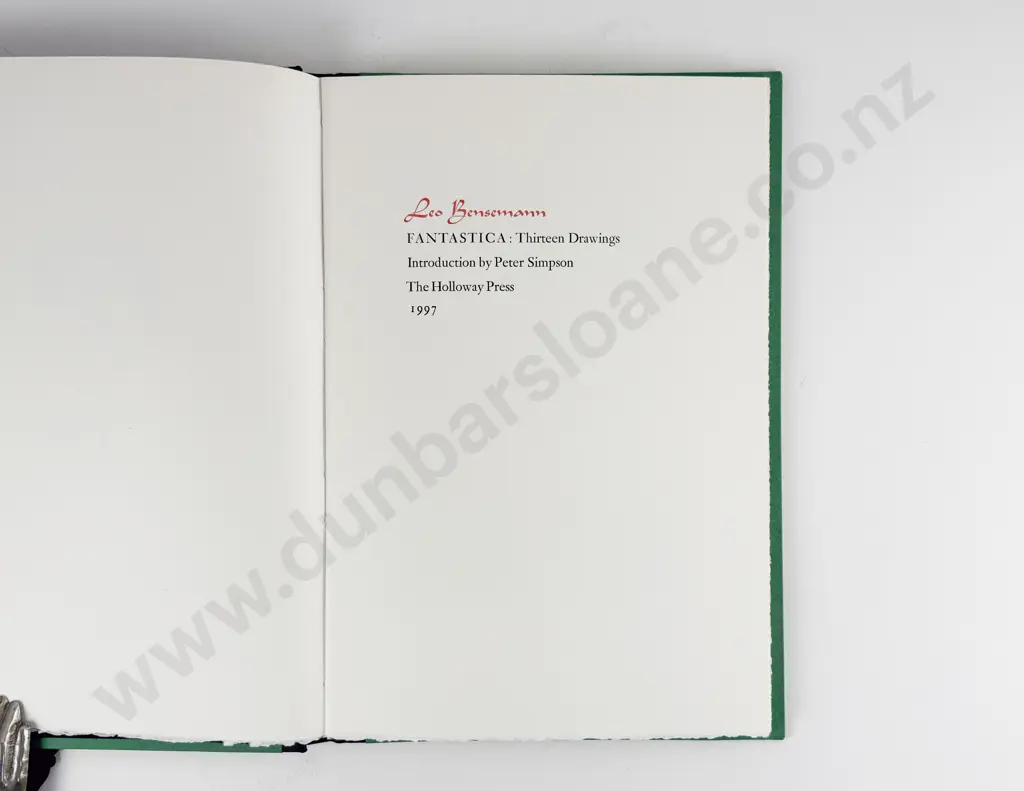 Bensemann Leo - Fantastica Thirteen Drawings Image 1++