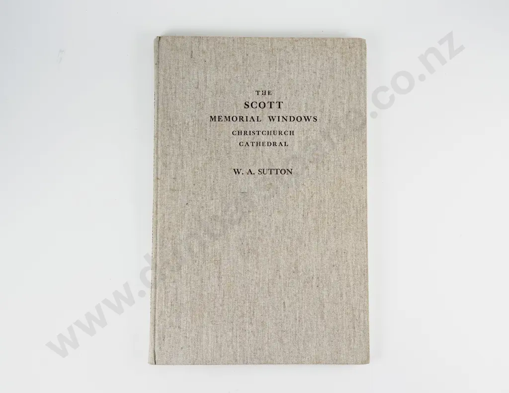 Sutton W S - The Scott Memorial Windows Christchurch Cathedral Image 1++