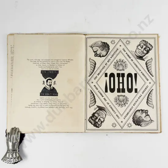 Whistler Laurence - Oho Certain Two-Faced Individuals