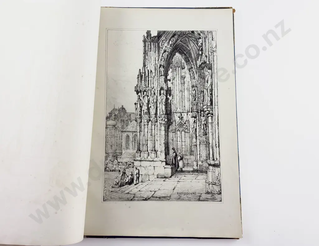 Prout Samuel - Facsimiles of Sketches Made in Flanders and Germany Image 1++
