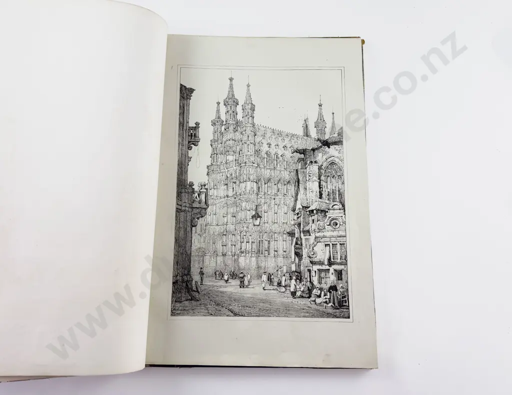 Prout Samuel - Facsimiles of Sketches Made in Flanders and Germany Image 1++