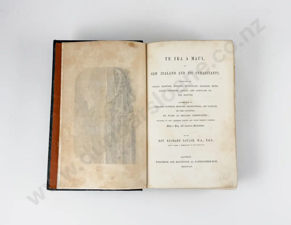 Taylor Rev richard - Te Ika A Maui Image 1++