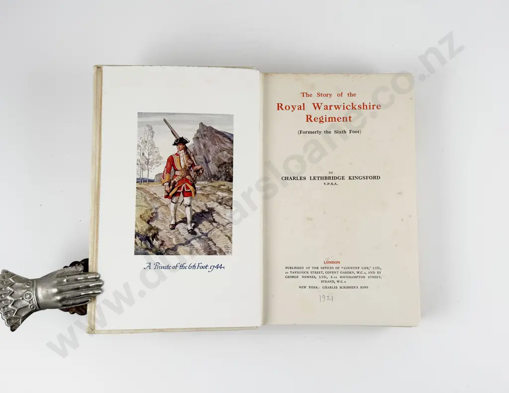 Kingsford Charles Lethbridge - The Story of the Royal Warwickshire Regiment Image 1++