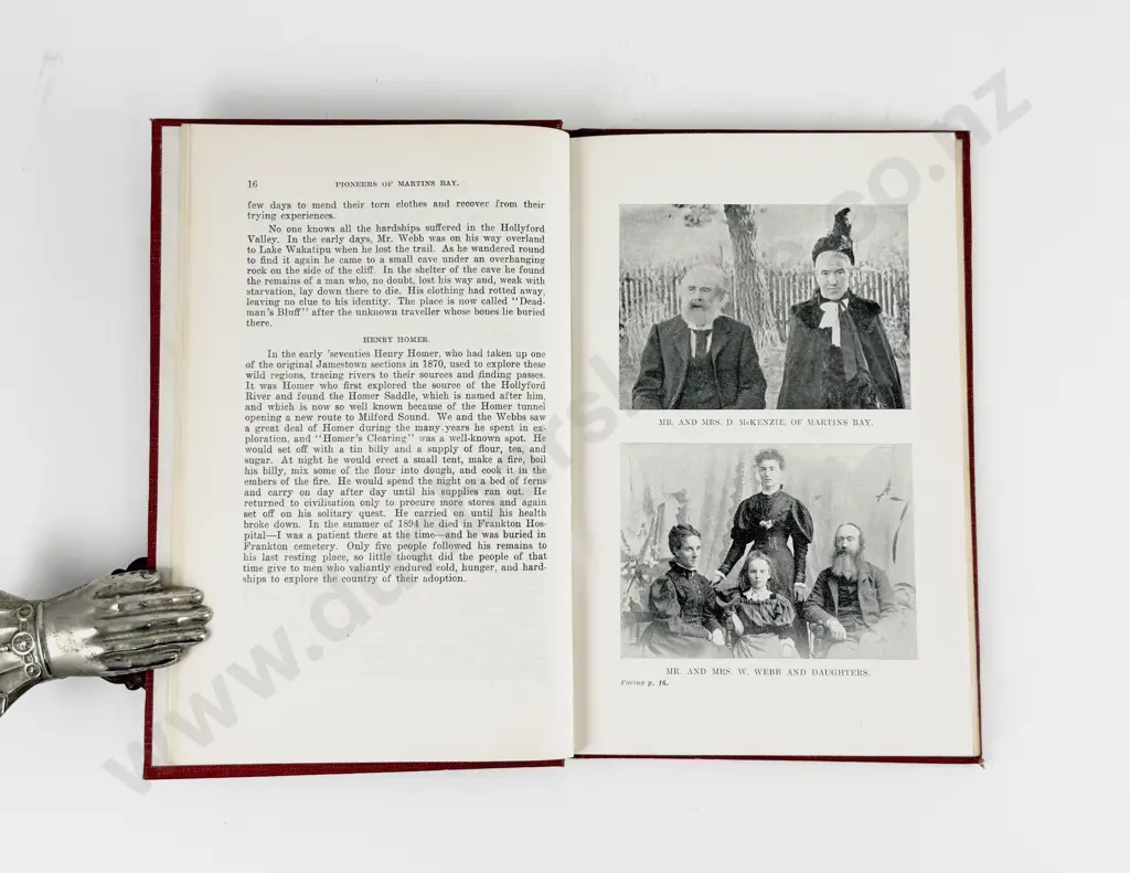 Mackenzie Mrs Peter - Pioneers of Martins Bay Image 1++