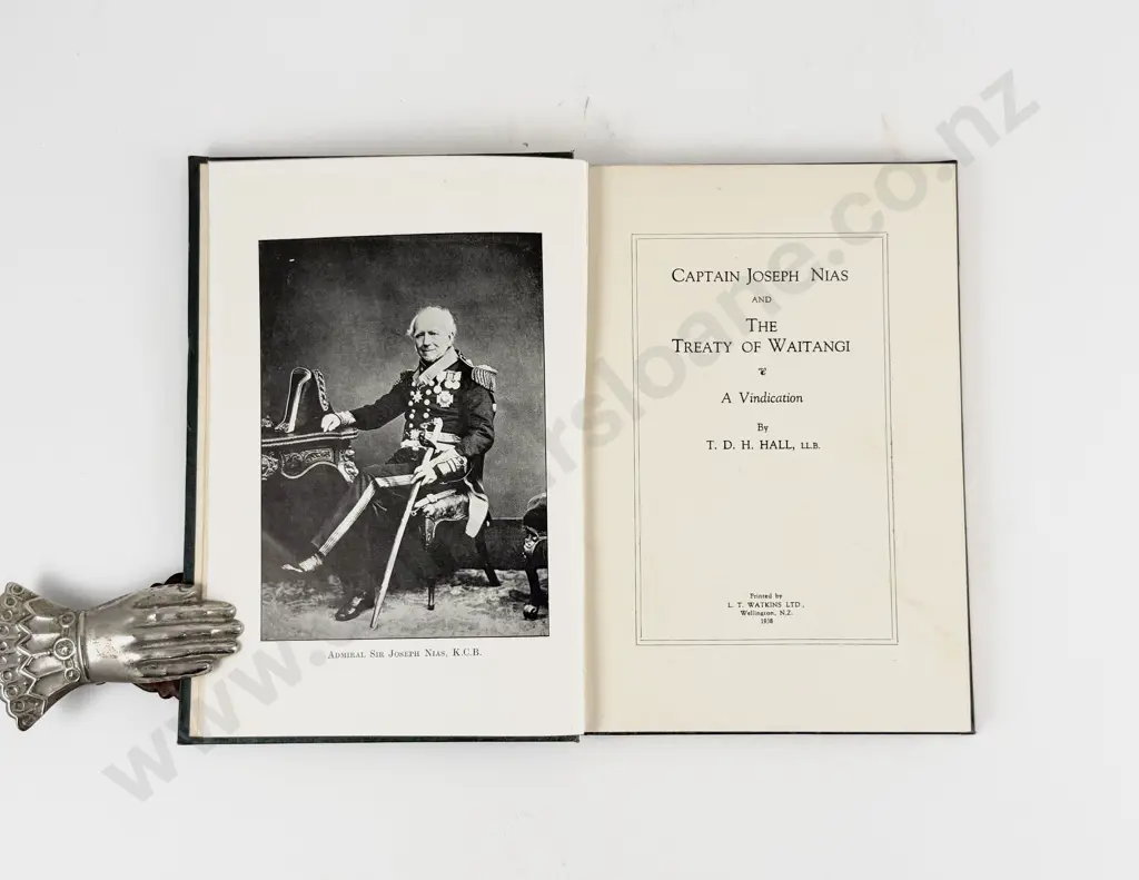 Hall T D H - Captain Joseph Nias and The Treaty Of Waitangi A Vindication Image 1++