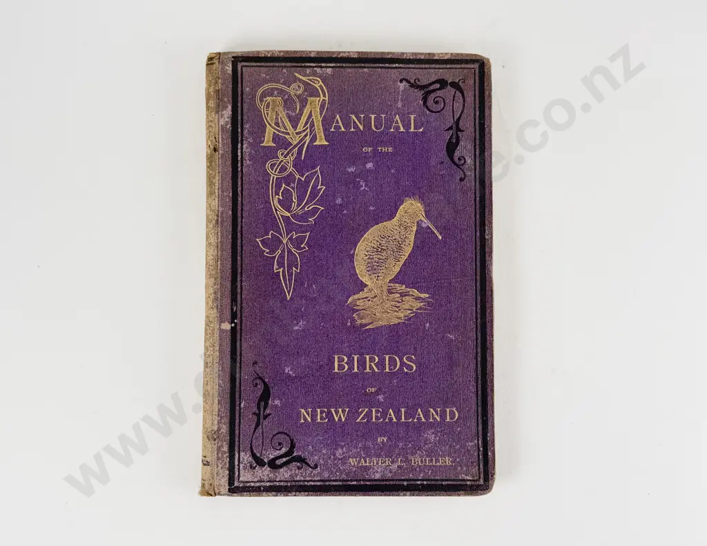 Buller Walter L - Manual Of The Birds Of New Zealand Image 1++