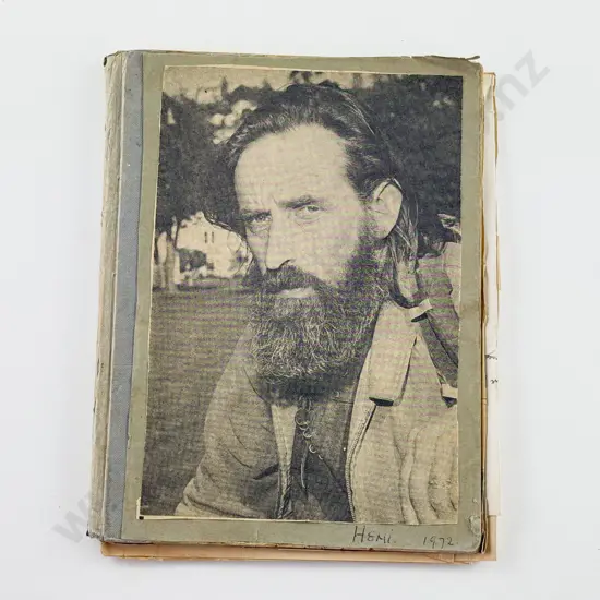 James K Baxter - An Interesting Group Of 5 Hand Written Letters To Thelma Clairmont (Circa early 1970s)