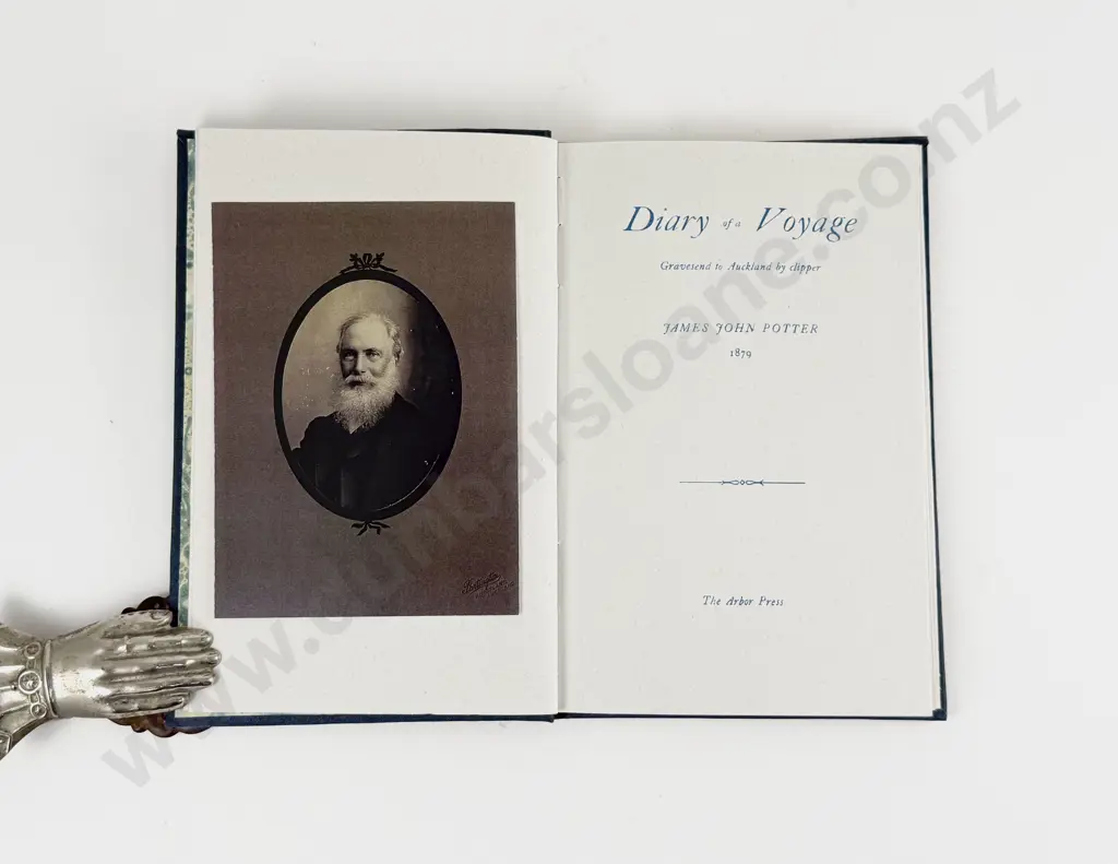 Potter James John - Diary of a Voyage Gravesend to Auckland by clipper 1879 Image 1++