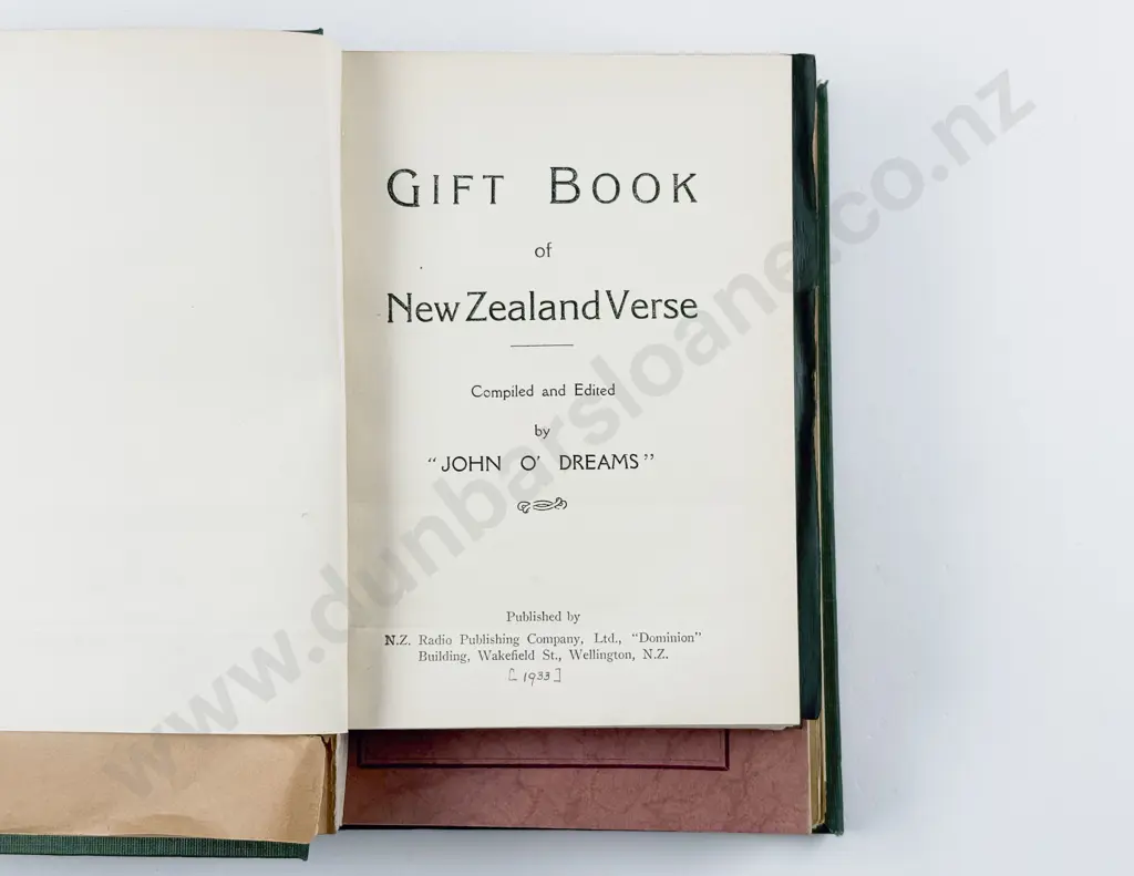 New Zealand Poetry Volume 8 1932-33 Image 1++