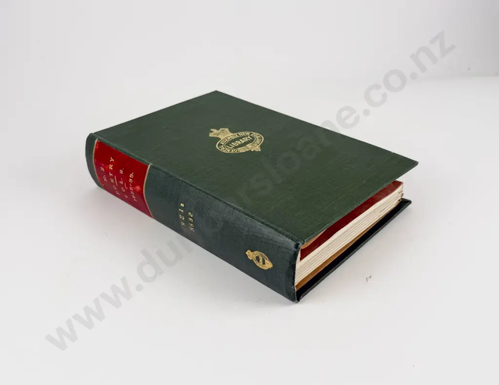New Zealand Poetry Volume 8 1932-33 Image 1++