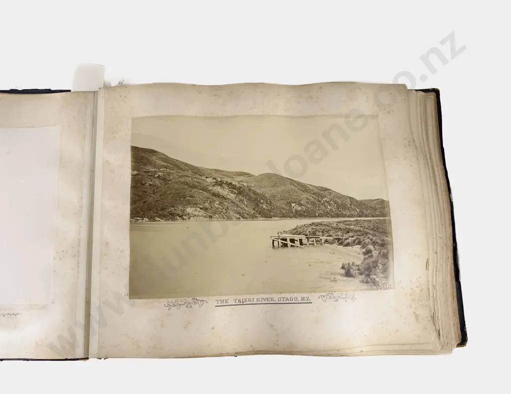 Large Late 19th Century Part Album "Photographs of New Zealand" Image 1++