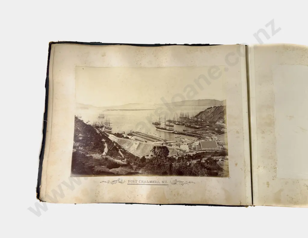 Large Late 19th Century Part Album "Photographs of New Zealand" Image 1++